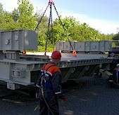 Rekonstrukce rychlozávěru v malé vodní elektrárně Kníničky v Brně