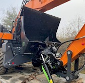 Nové kolové rypadlo rozšiřuje možnosti stavební údržby v Dukovanech