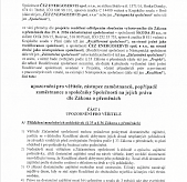 Upozornění na práva v souvislosti s projektem rozdělení odštěpením sloučením mezi Škoda JS a.s. a ČEZ ENERGOSERVIS spol. s r.o.