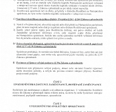 Upozornění na práva v souvislosti s projektem rozdělení odštěpením sloučením mezi Škoda JS a.s. a ČEZ ENERGOSERVIS spol. s r.o.